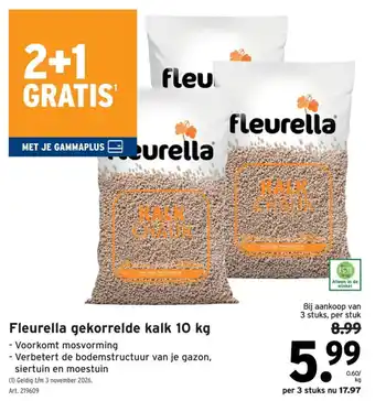 Fleurella gekorrelde kalk