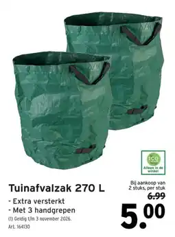 GAMMA Tuinafvalzak aanbieding