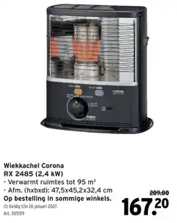 GAMMA Wiekkachel corona rx 2485 aanbieding