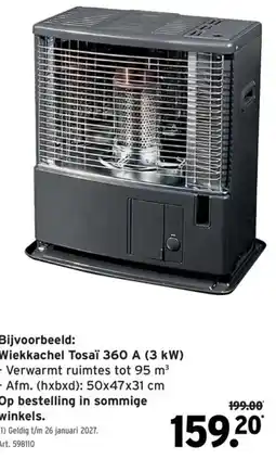 GAMMA Wiekkachel Tosaï 360 A aanbieding