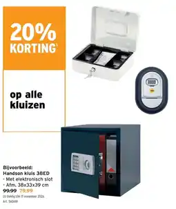 GAMMA Handson kluis aanbieding