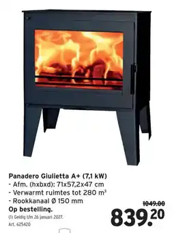 GAMMA Panadero giulietta a+ aanbieding