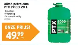 GAMMA Qlima petroleum PTX 2000 aanbieding