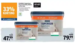 GAMMA Gamma superieur muurverf aanbieding