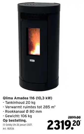 Qlima Amadea 116