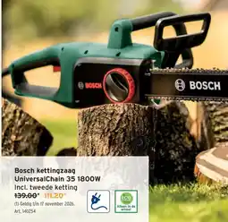 GAMMA Bosch kettingzaag UniversalChain 35 aanbieding