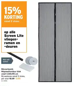 GAMMA Screen Lite vliegen-ramen en -deuren aanbieding