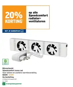 GAMMA Speedcomfort mono set aanbieding
