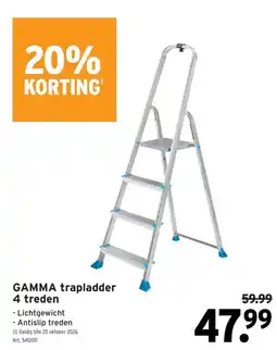 GAMMA Gamma trapladder aanbieding