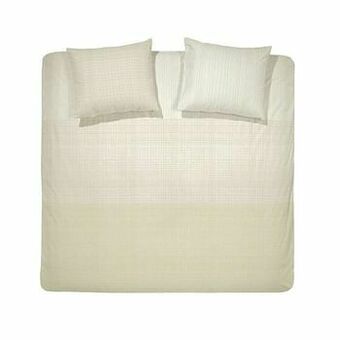 Leen Bakker Damai dekbedovertrek Score - wit - 200x200/220 cm - Leen Bakker aanbieding