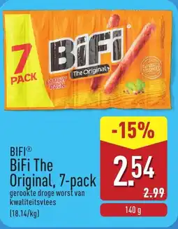 ALDI Bifi the original aanbieding