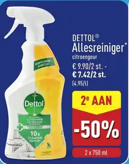 ALDI Dettol allesreiniger aanbieding