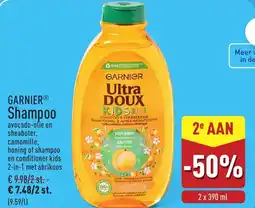 ALDI Garnier Shampoo aanbieding