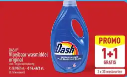 ALDI Dash Vloeibaar wasmiddel original aanbieding