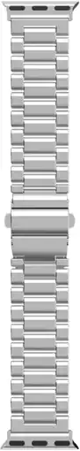 Coolblue Just in Case Bracelet en Inox Argent pour Apple Watch 40/41/42mm aanbieding