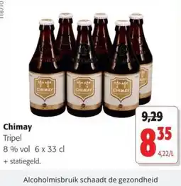 Colruyt Chimay Tripel aanbieding