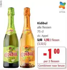 Colruyt Kidibul alle flessen aanbieding