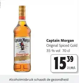 Colruyt Captain Morgan Original Spiced Gold aanbieding