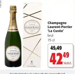 Colruyt Champagne Laurent-Perrier 'La Cuvée' aanbieding