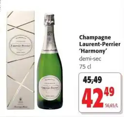 Colruyt Champagne Laurent-Perrier 'Harmony' aanbieding