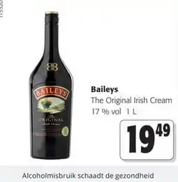 Colruyt baileys the original irish cream aanbieding