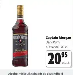 Colruyt Captain Morgan Dark Rum aanbieding