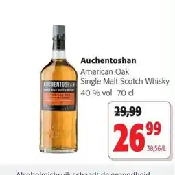 Colruyt Auchentoshan American Oak Single Malt Scotch Whisky aanbieding