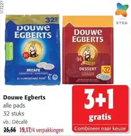 Colruyt Douwe Egberts alle pads aanbieding
