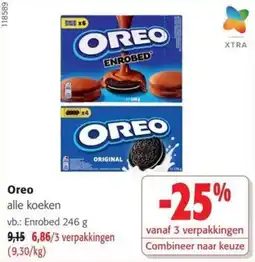 Colruyt Oreo alle koeken aanbieding