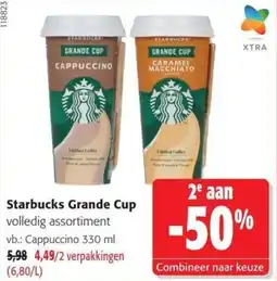 Colruyt Starbucks grande cup aanbieding
