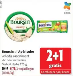 Colruyt Boursin of Apéricube aanbieding
