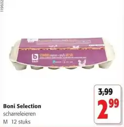 Colruyt Boni Selection scharreleieren aanbieding