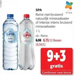 Colruyt spa natuurlijk mineraalwater aanbieding