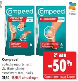 Colruyt Compeed volledig assortiment aanbieding