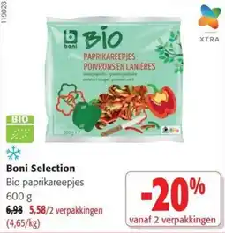 Colruyt Boni Selection bio paprikareepjes aanbieding