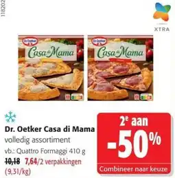 Colruyt Dr. Oetker Casa di Mama volledig assortiment aanbieding