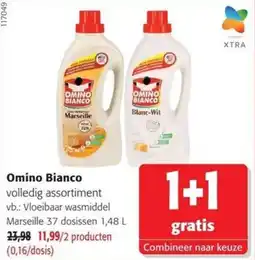Colruyt Omino Bianco volledig assortiment aanbieding