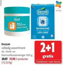 Colruyt Eezym volledig assortiment aanbieding