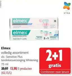 Colruyt Elmex volledig assortiment aanbieding