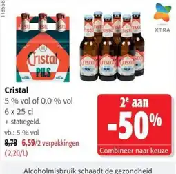 Colruyt Cristal Pils aanbieding