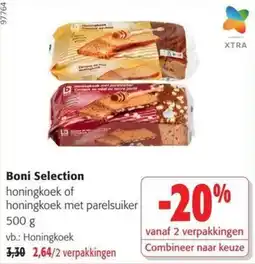 Colruyt boni selection honingkoek aanbieding