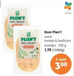 Colruyt Boni Plan't aanbieding