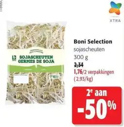 Colruyt Boni Selection sojascheuten aanbieding