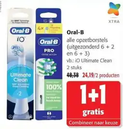 Colruyt Oral-B alle opzetborstels aanbieding