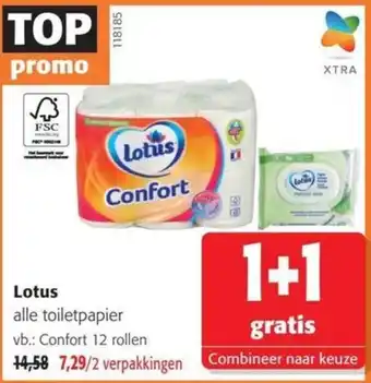 Lotus alle toiletpapier