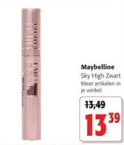 Colruyt Maybelline Sky High Zwart aanbieding