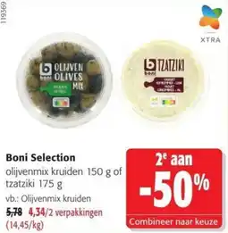 Colruyt boni selection olijvenmix kruiden aanbieding
