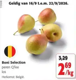Colruyt Boni Selection peren QTee aanbieding
