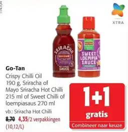 Colruyt Go-Tan Crispy Chilli Oil aanbieding