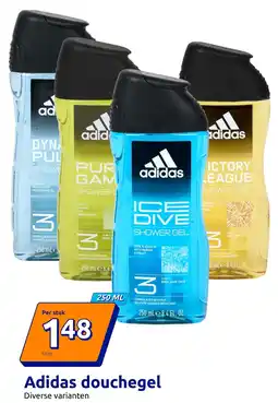 Action Adidas douchegel aanbieding